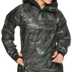 Oakley Snow Shell Anorak Jacket XL Camouflage Pullover